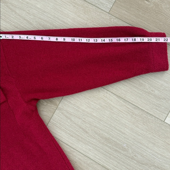 Wild Fable Red Snap Button-Up Jacket Shacket - Picture 7 of 9